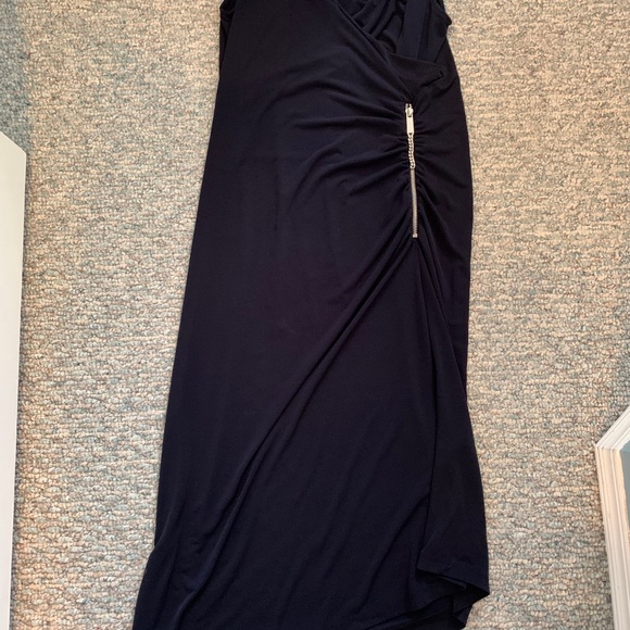 Chico’s Formal Asymmetrical Zipper Dress - Picture 2 of 6